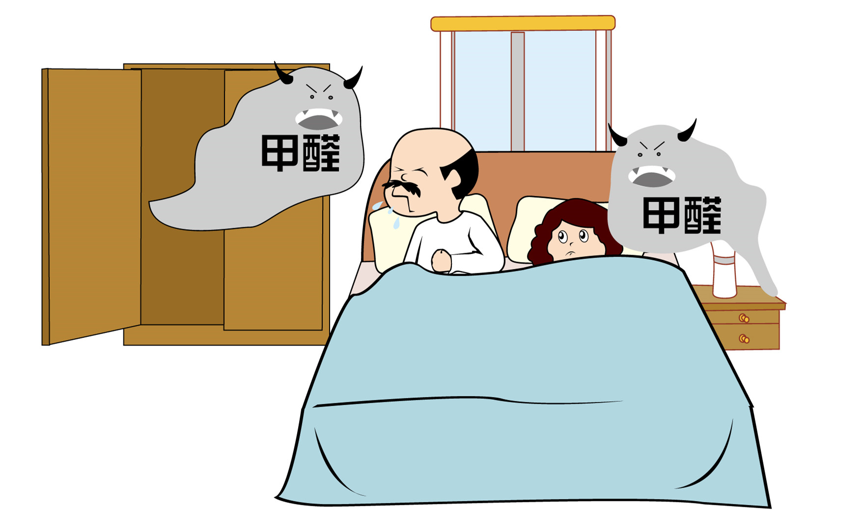 新買的衣柜甲醛含量較高，除甲醛公司建議不要急于放衣物