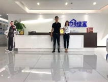 熱烈祝賀陳總簽約創(chuàng)綠家江蘇省南京市溧水縣區(qū)級(jí)代理！